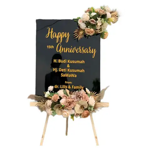 Papan Bunga Akrilik Karya Penggawa