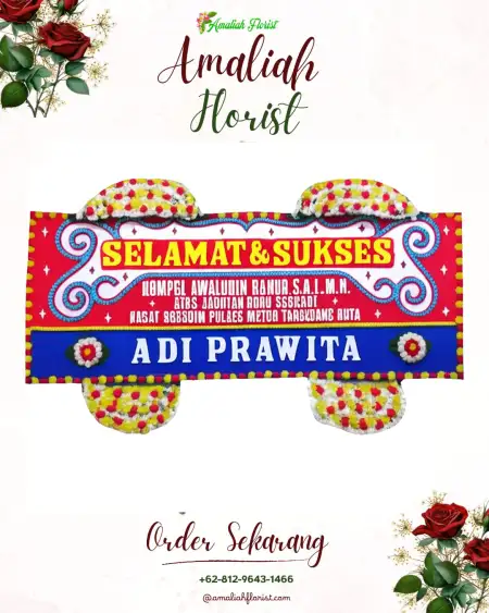 Papan Bunga Ucapan Selamat Karya Penggawa